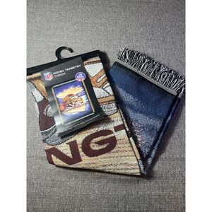 —Washington Nationals Woven Tapestry Throw Blanket 48"x60"